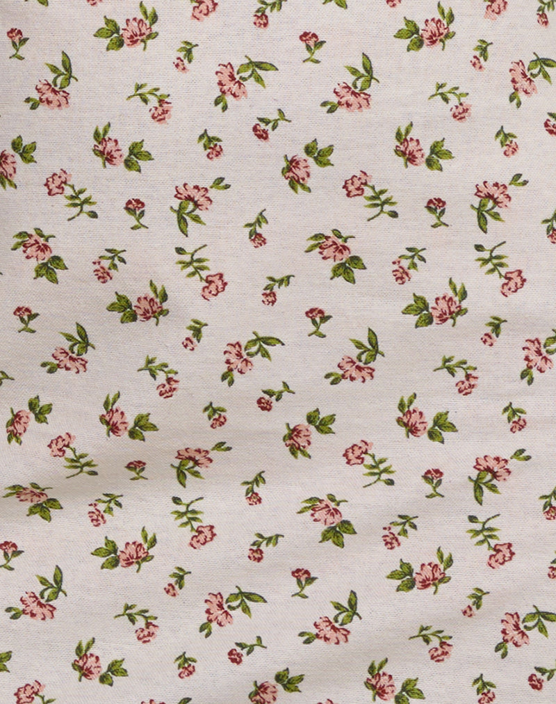 Ayana Mini Dress in Pretty Dainty Flower