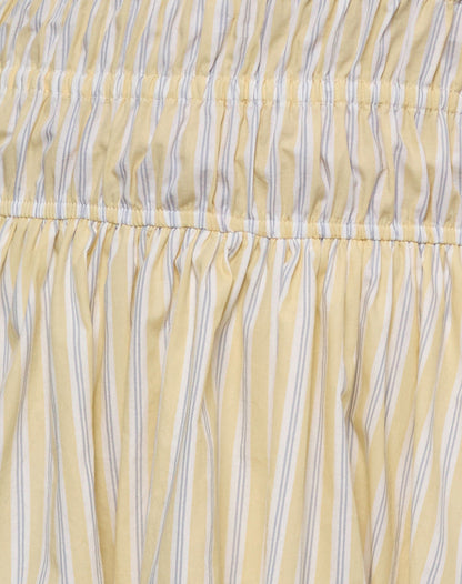 Rasmil Mini Dress in Candy Stripe Yellow